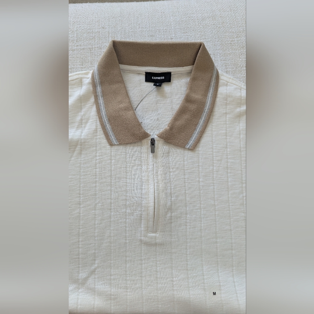 Men's Ribbed Polo - Picture 3 of 4